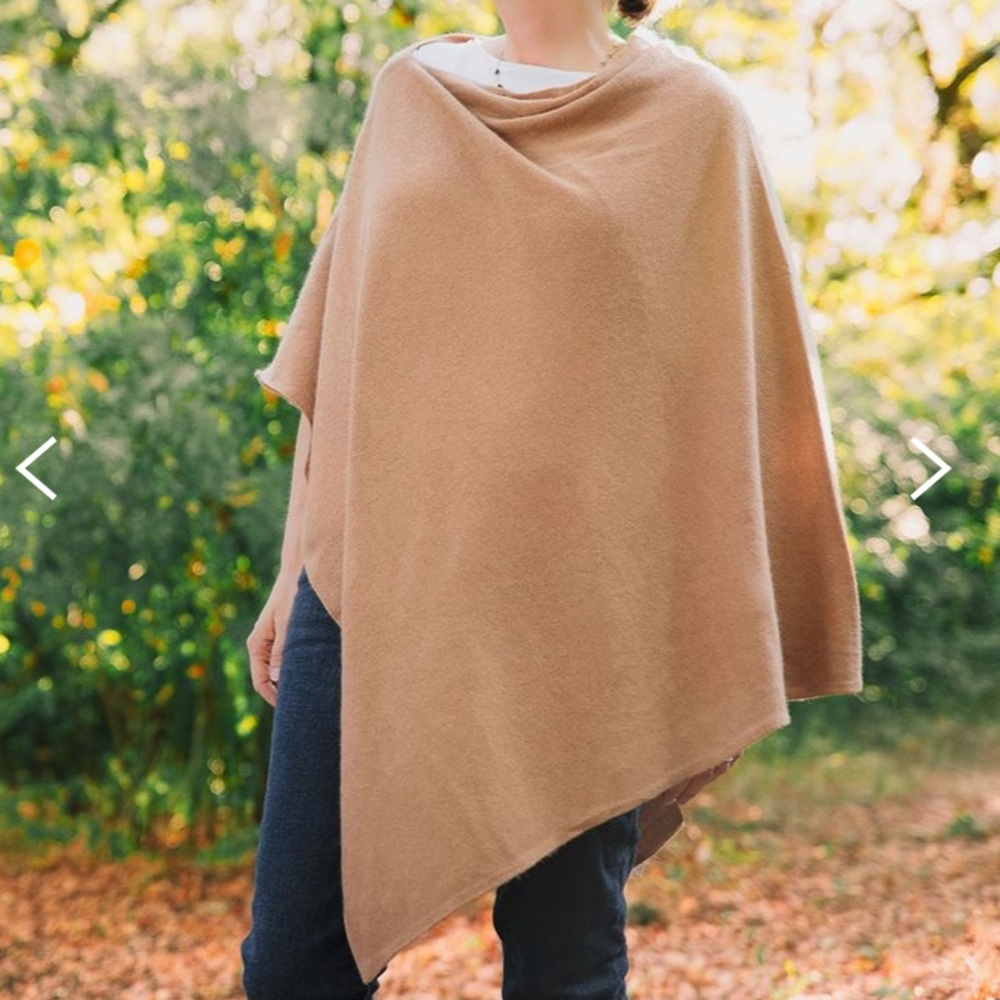 Hardin Smith cashmere poncho one size